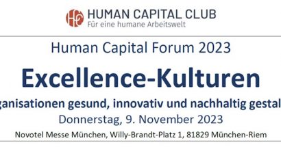 09.11.2023 Human Capital Forum 2023 in München – mit Jürgen T. Knauf als Speaker