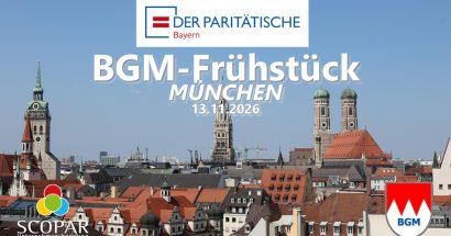 13.11.2026: BGM-Frühstück in München: PARITÄTISCHER Wohlfahrtsverband